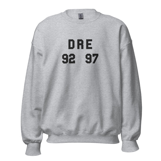 Who's the Man DRE embroidered crewneck sweatshirt