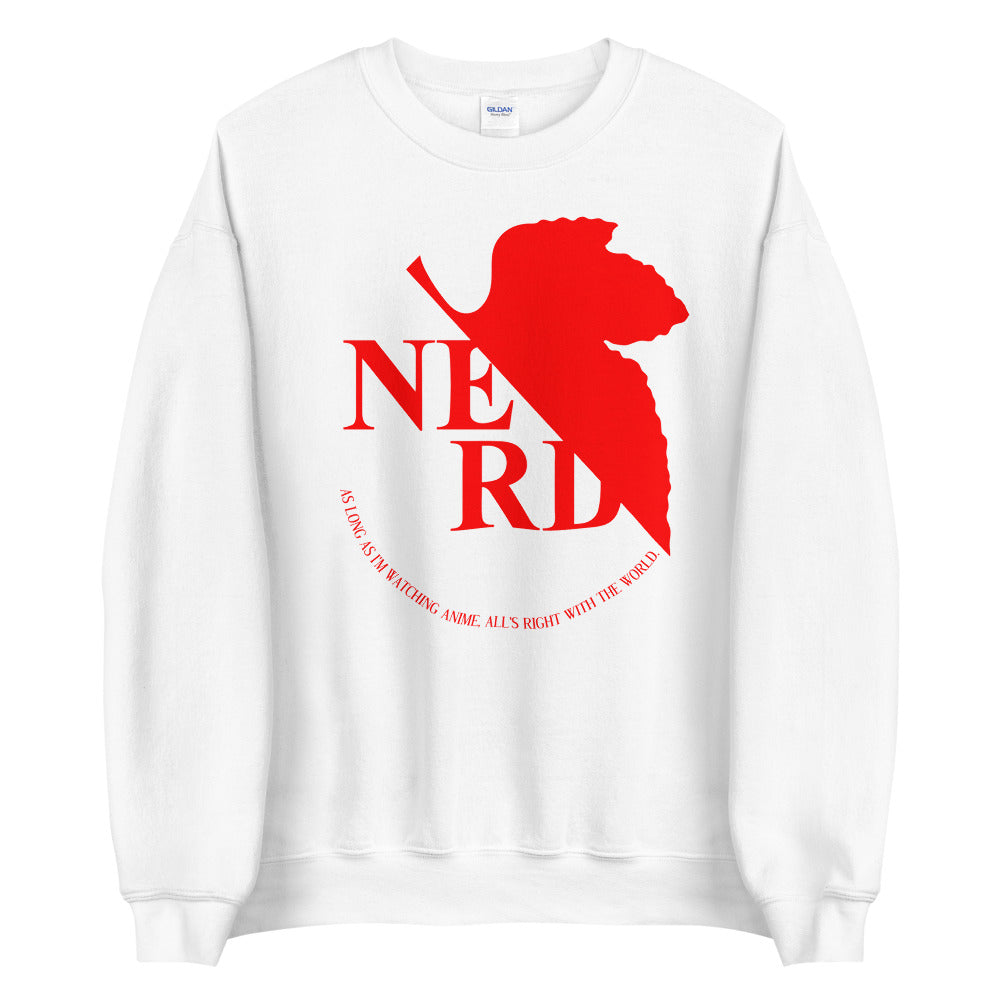 Anime NERD crewneck sweatshirt