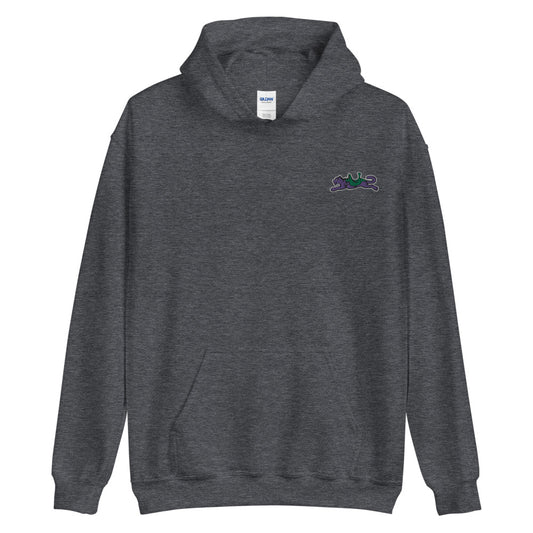 La Panthère embroidered hoodie