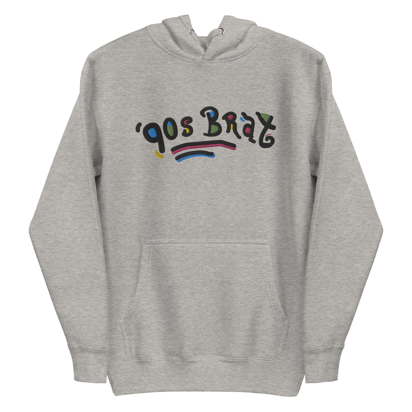 90s Brat embroidered hoodie