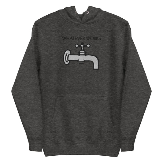 Whatever Works embroidered hoodie