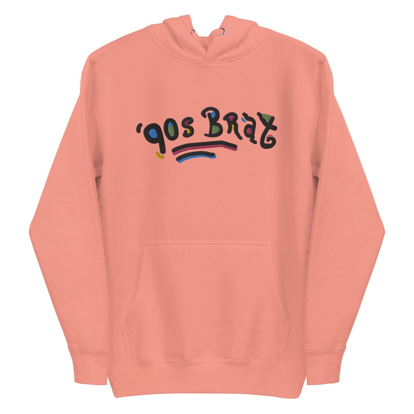 90s Brat embroidered hoodie