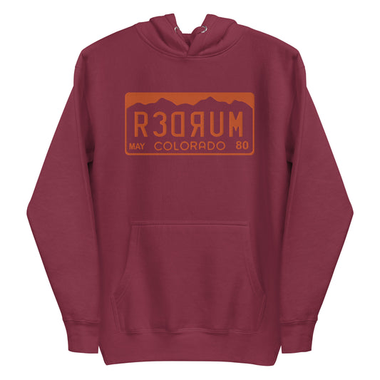 REDRUM embroidered hoodie