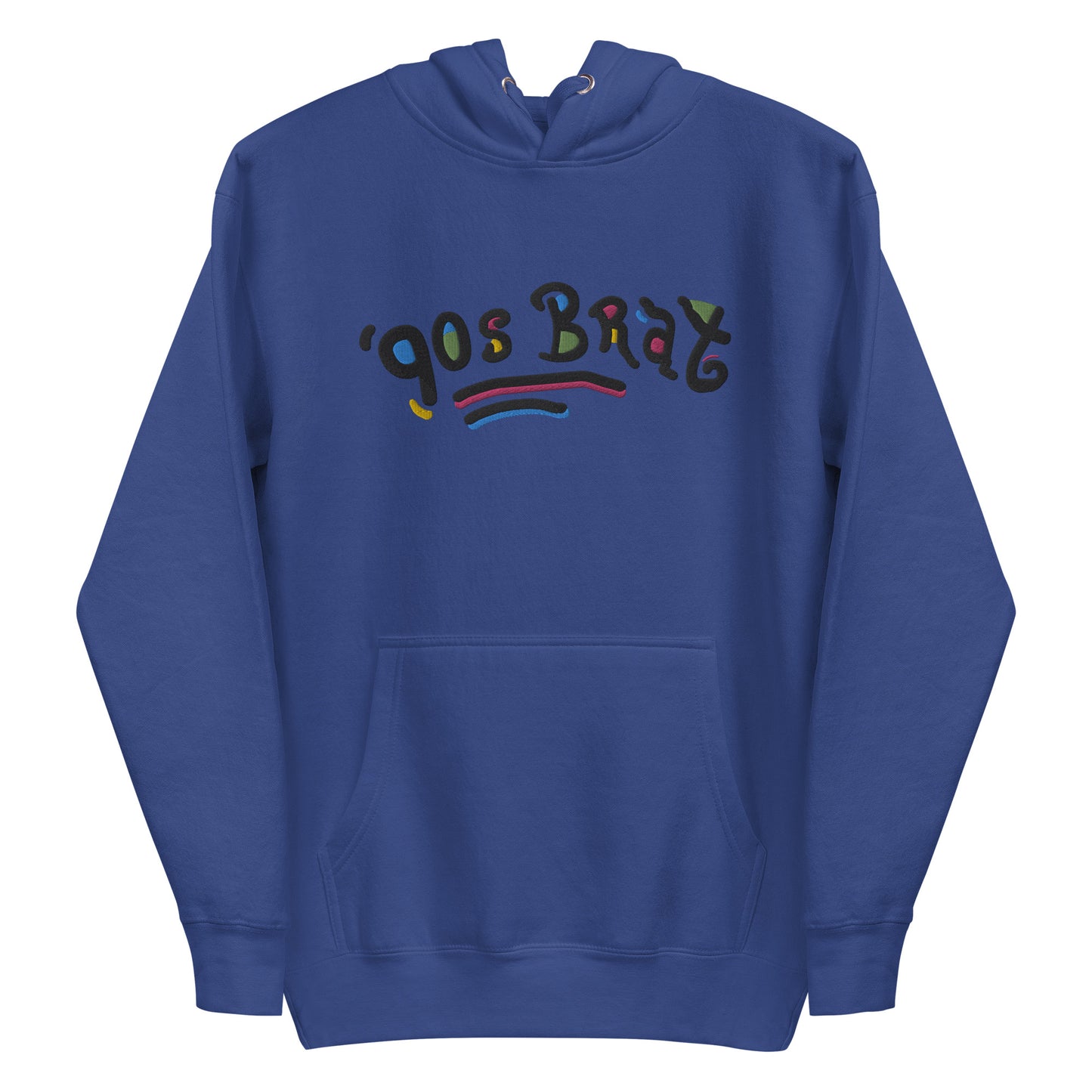 90s Brat embroidered hoodie