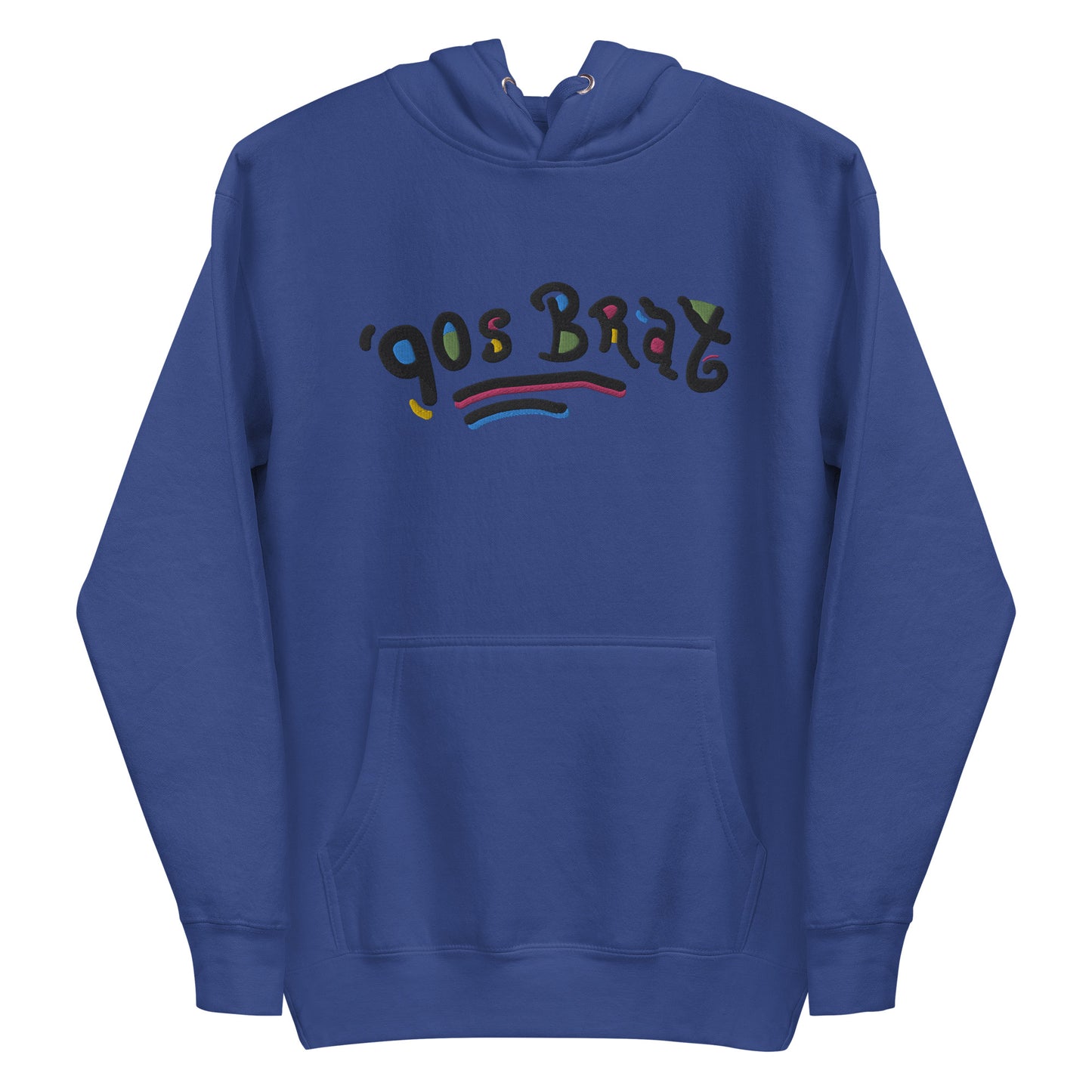 90s Brat embroidered hoodie