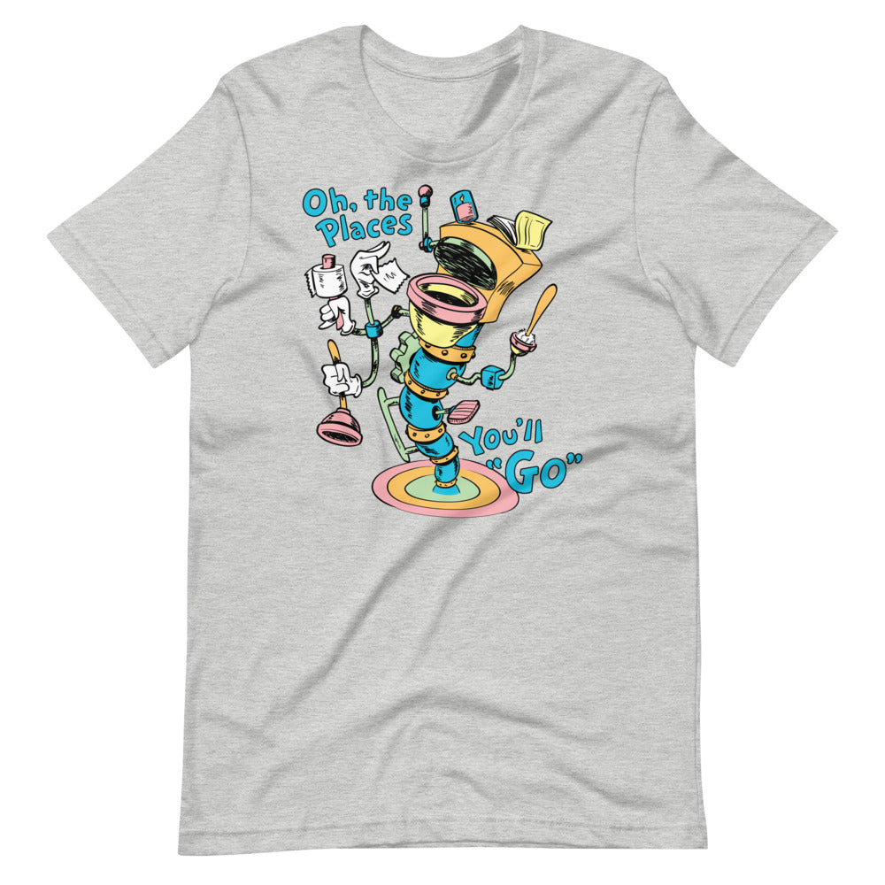 Oh the Places You'll "GO' t-shirt