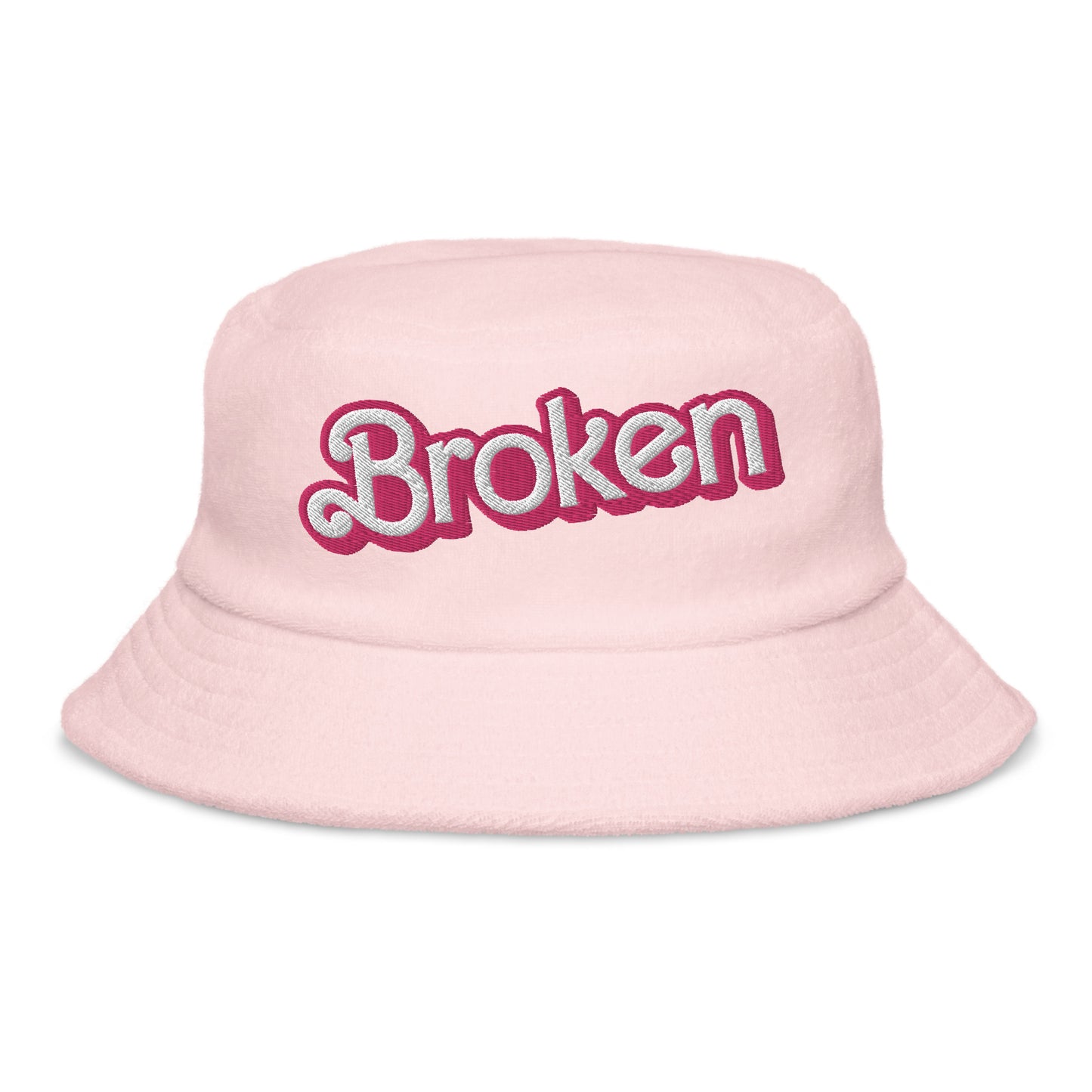 Broken Doll terry cloth bucket hat