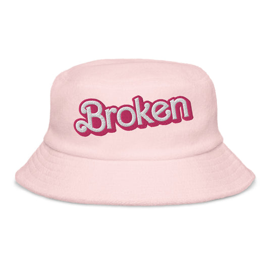 Broken Doll terry cloth bucket hat