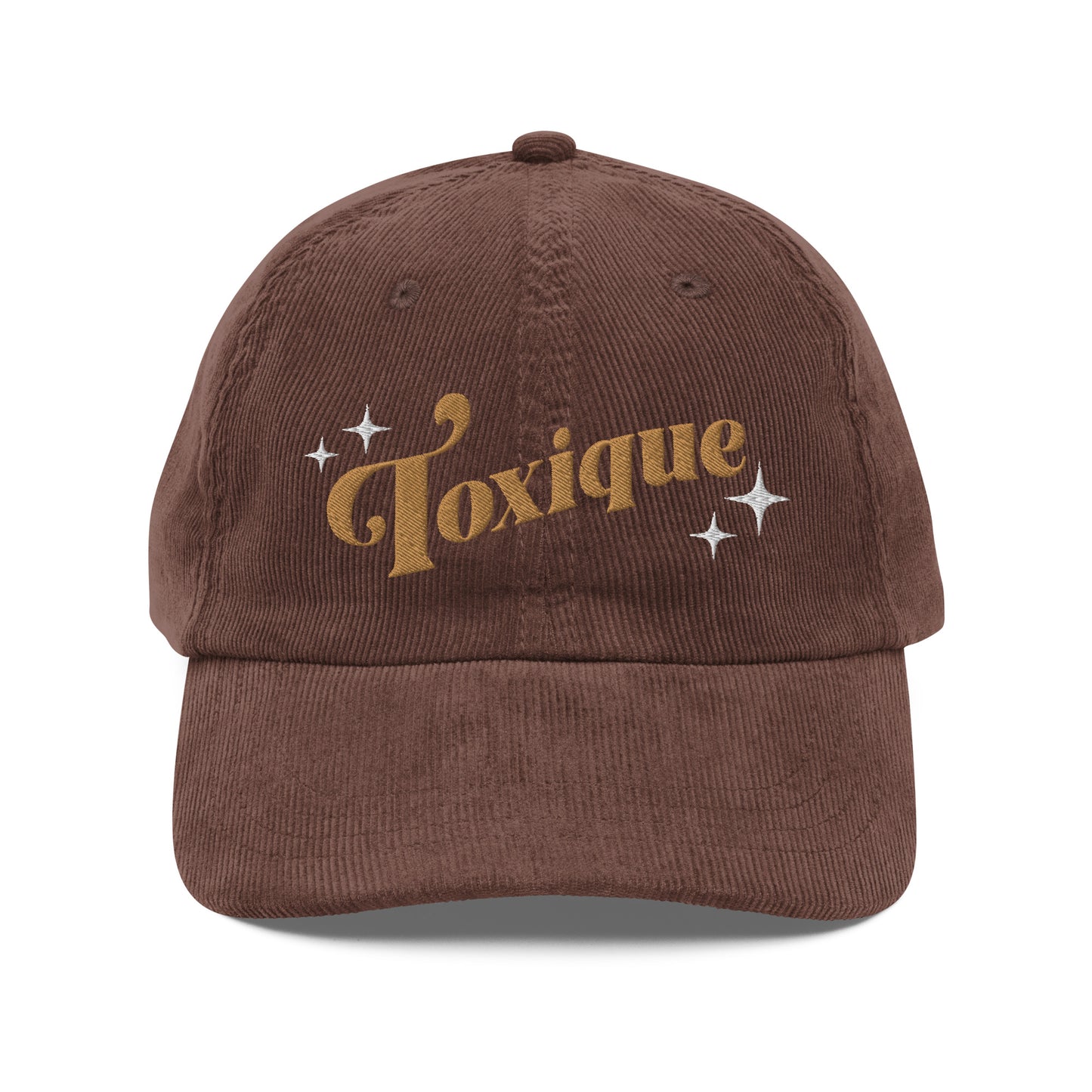 Toxique corduroy dad hat