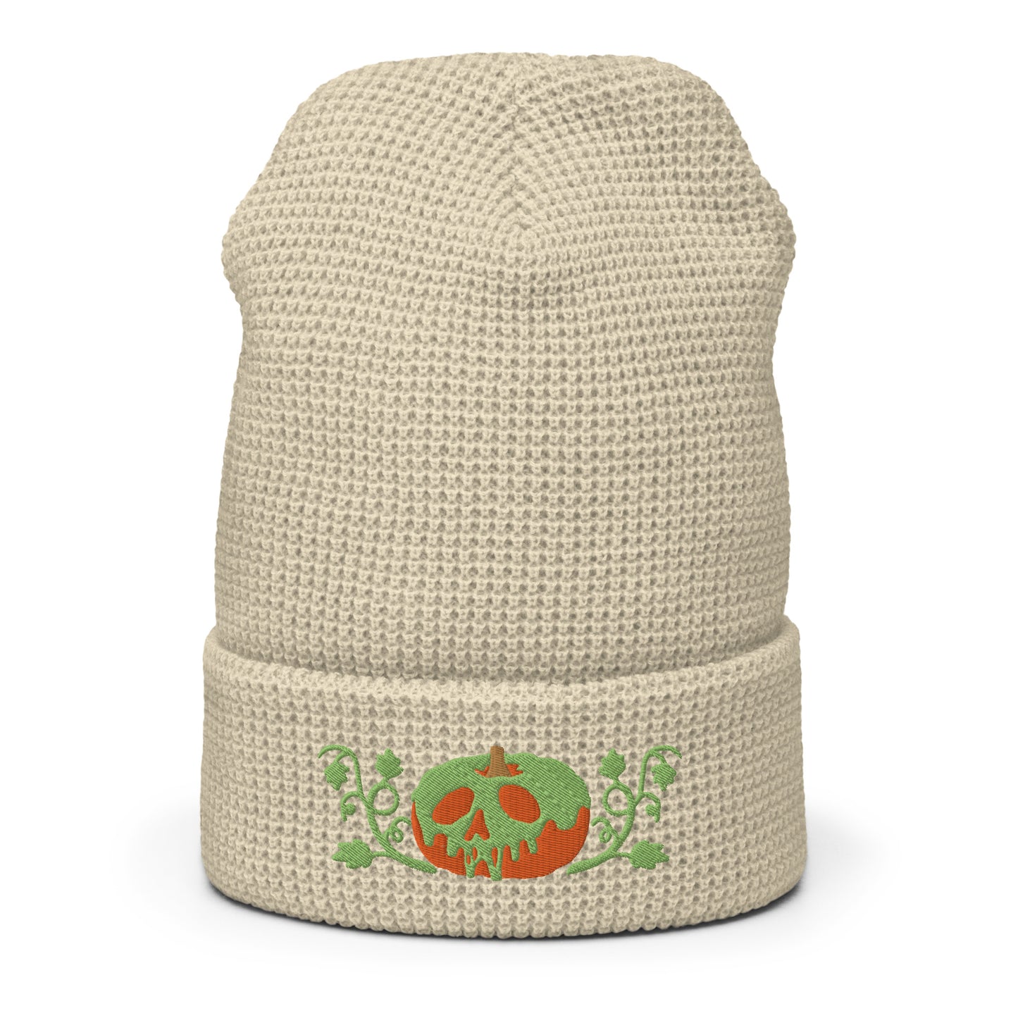 Poison Pumpkin waffle beanie