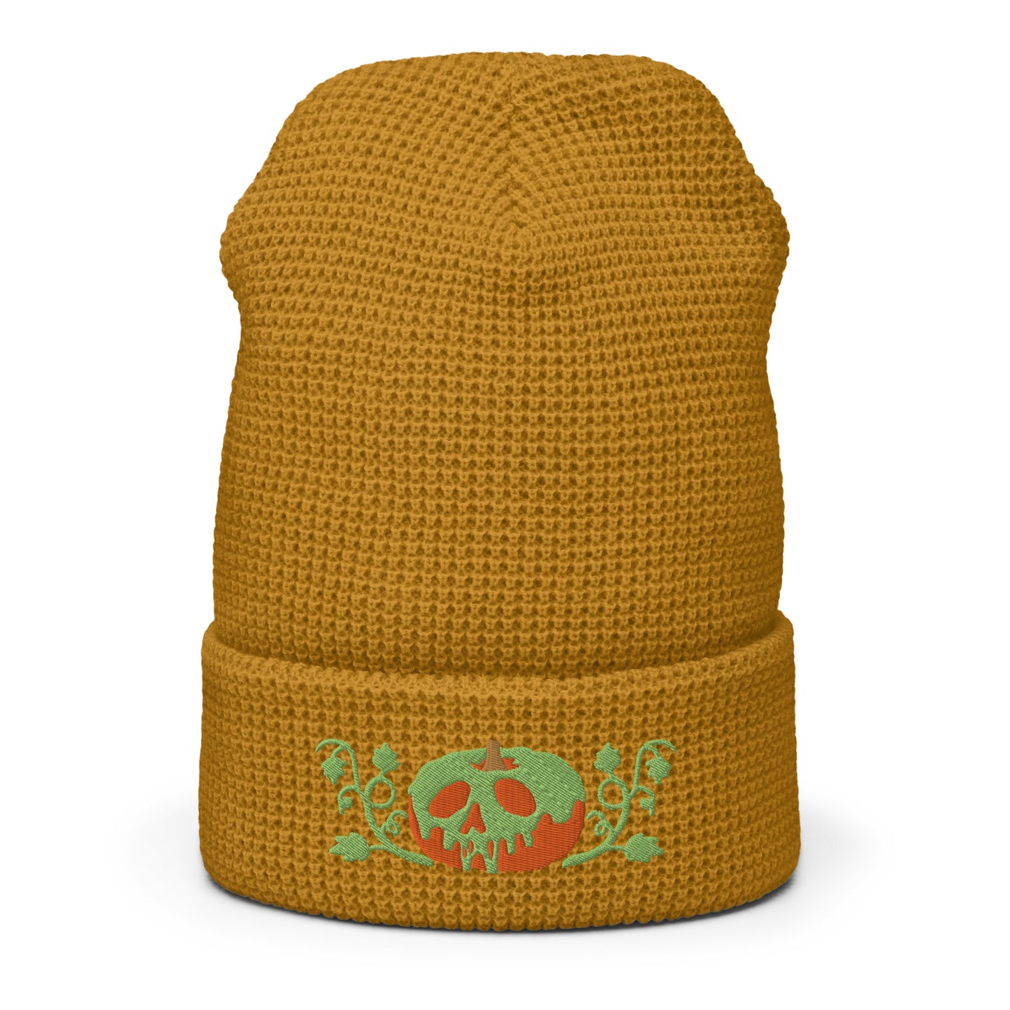 Poison Pumpkin waffle beanie