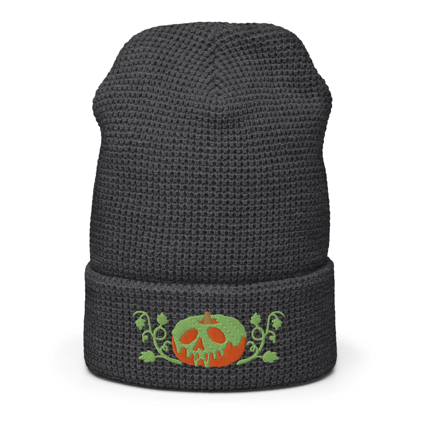 Poison Pumpkin waffle beanie
