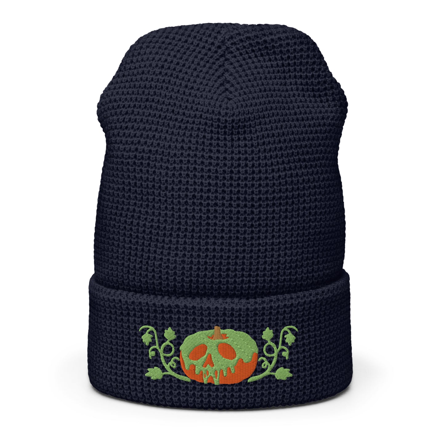 Poison Pumpkin waffle beanie