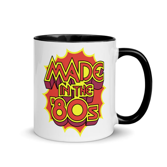 Made in the '80s 2-color ceramic mug