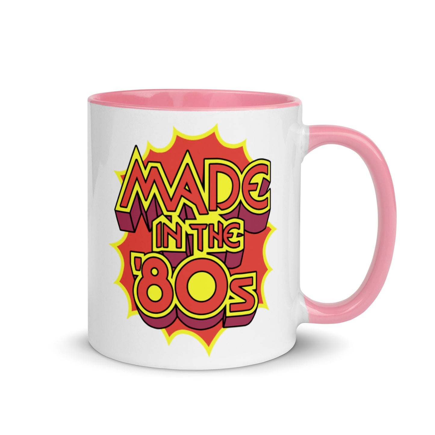 Made in the '80s 2-color ceramic mug