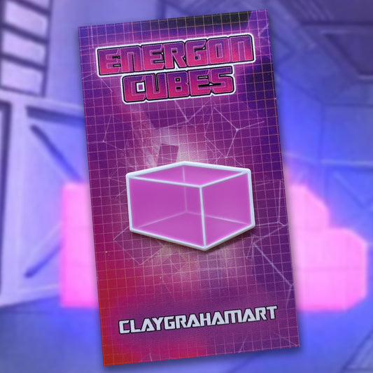Energon Cube 1.25" Enamel Pin
