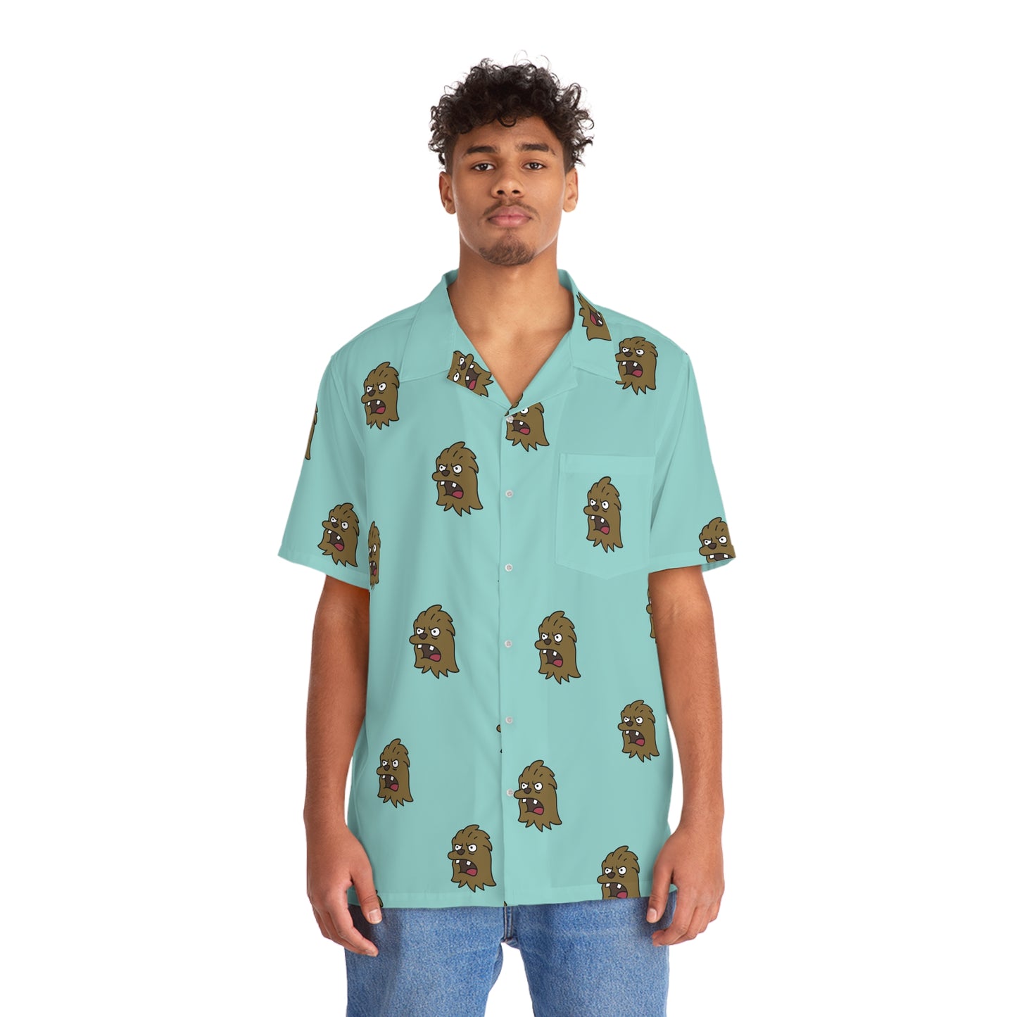 Chewie Jammies short sleeve button-down shirt