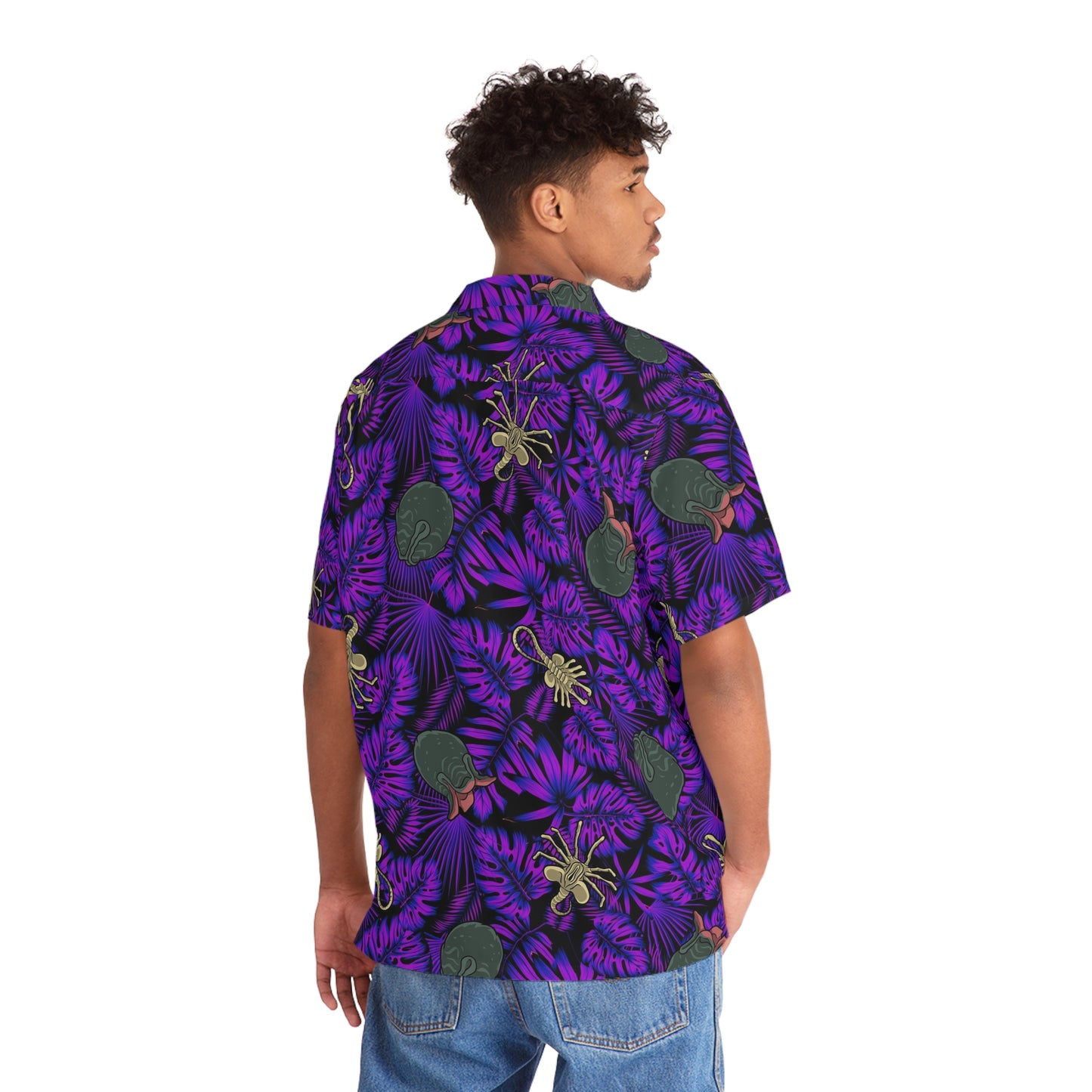 Facehugger hawaiian shirt