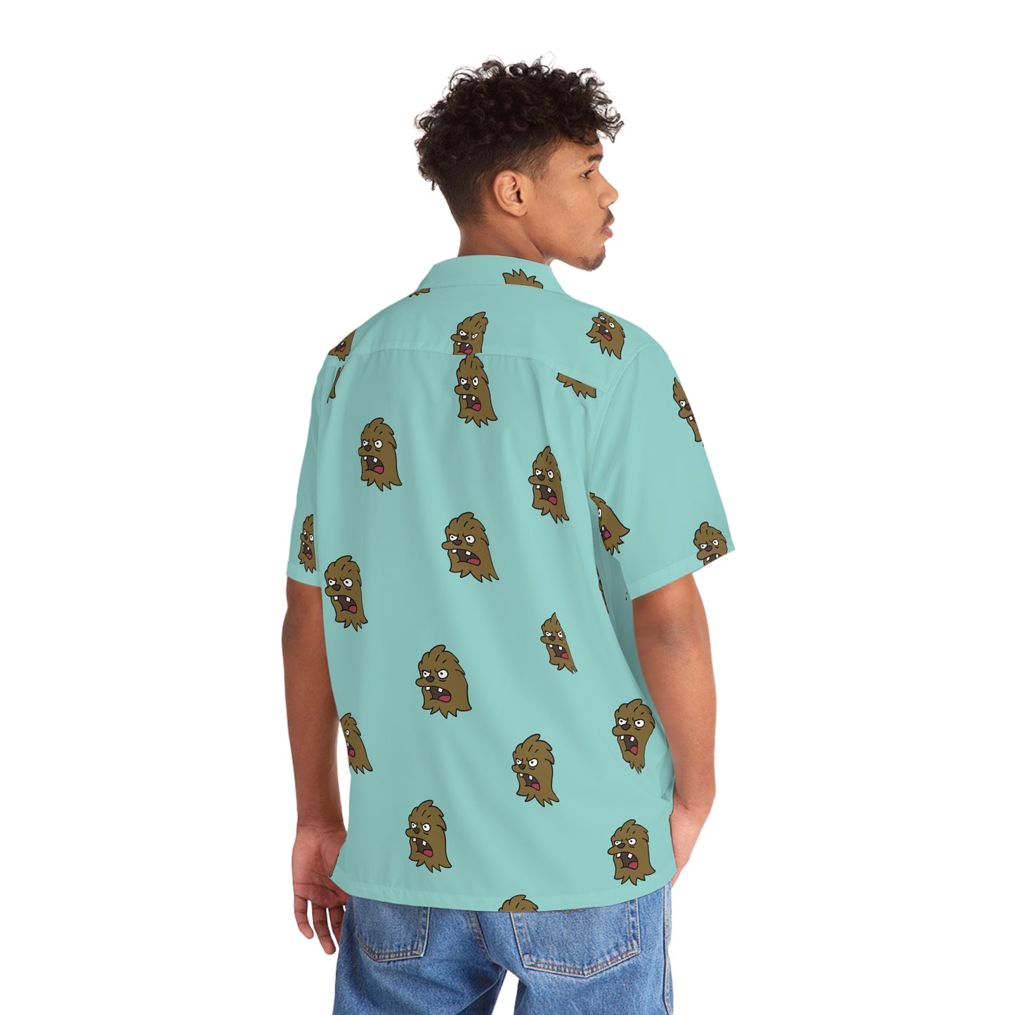 Chewie Jammies short sleeve button-down shirt